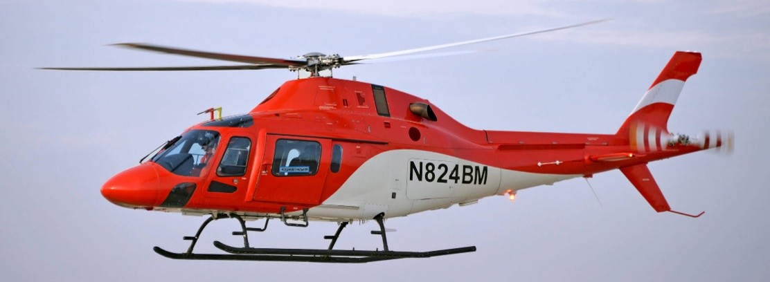 Curved Surface Design - AW119 Helicopter